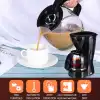 The cross-border SOKANY123A mini coffee machine is a small household automatic drip coffee maker for making coffee and tea details Picture